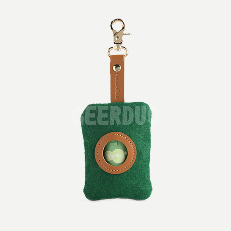 Dog Poop Bags with Dispenser and Leash Clip GRDGT-12