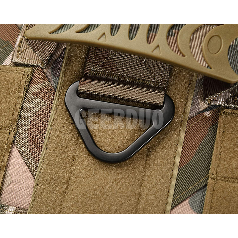 Camouflage Pet Tactical Harness Vest with Handle GRDHH-20 