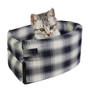 Pet Car Booster Seat Car Armrest Perfect for Small Pets with Safety Tethers GRDO-1
