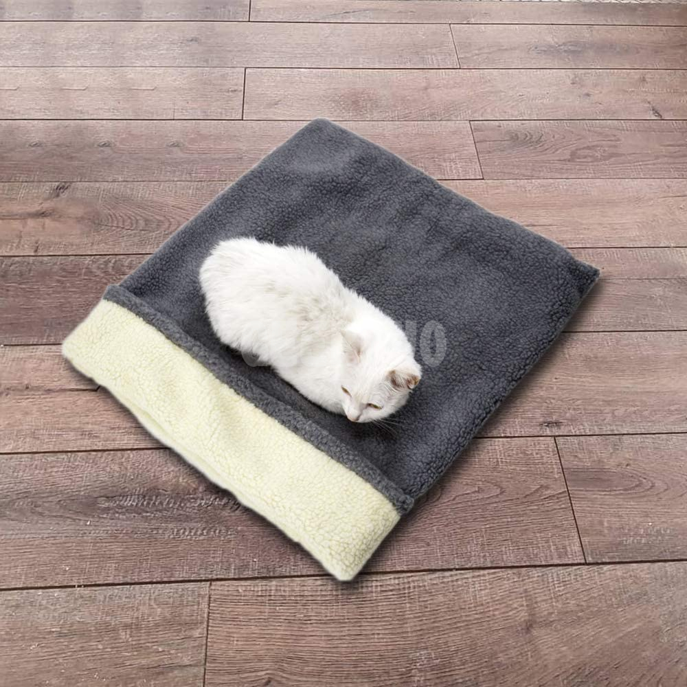 Wool Cat Sleeping Bag Bed Cave GRDEE-8