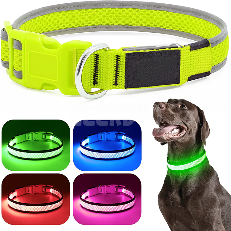 LED Rechargeable Dog Collar GRDHC-11