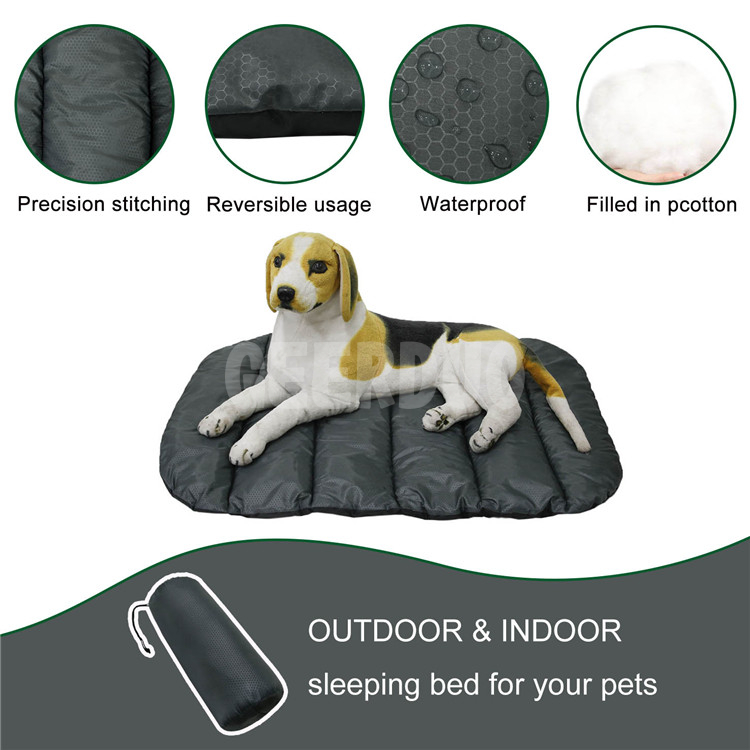 Portable and Camping Travel Pet Mat Outdoor Dog Bed GRDDB-15