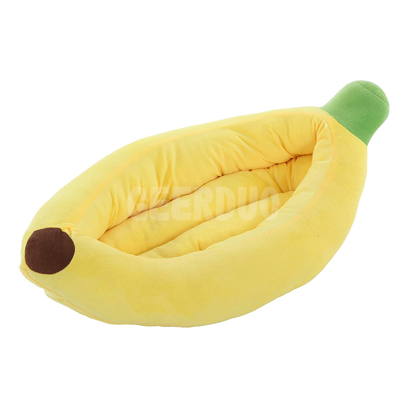 Comfortable and Washable Banana Shape Pet Bed GRDDB-9