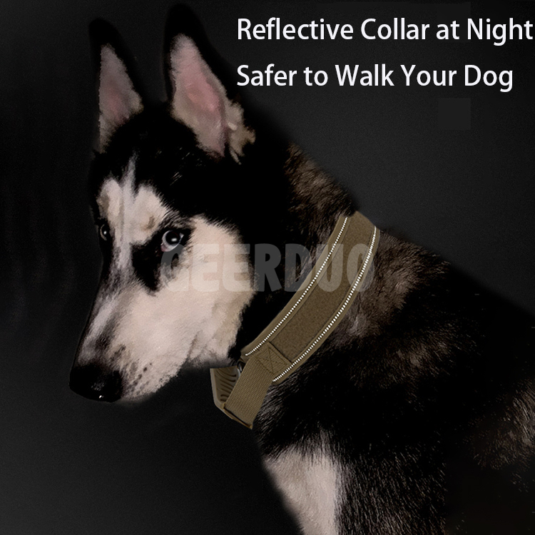 Wear-resistant Outdoor Tactical Dog Collar GRDHC-2