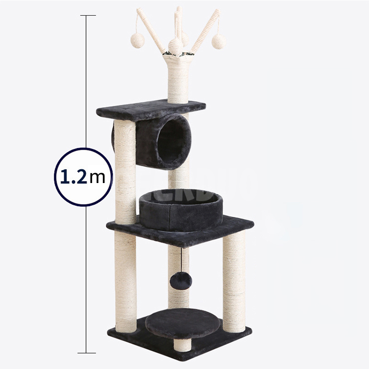Cat Tree Small Cat Tower Scratching Post GRDTR-9