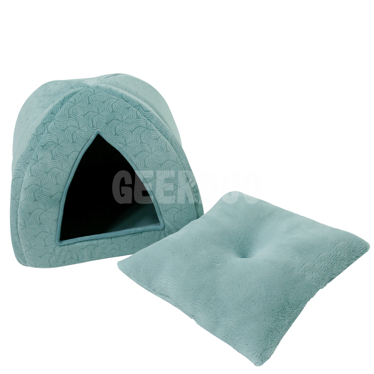 Cat Beds Cat House Cat Tent with Removable Washable Cushion GRDDC-5