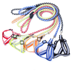 Reflective Rope Dog Walking Collar Leash GRDHL-7