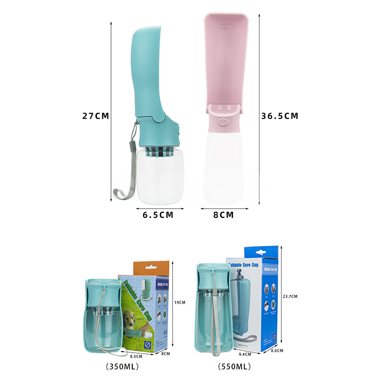 Outdoor Easy-carry Pet Dog Water Drinking Feeder Bottle GRDWB-5