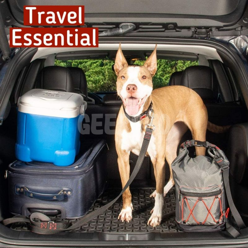 Dog Food Travel Bag with Storage Pocket and Waste Bag Dispenser GRDBT- 7