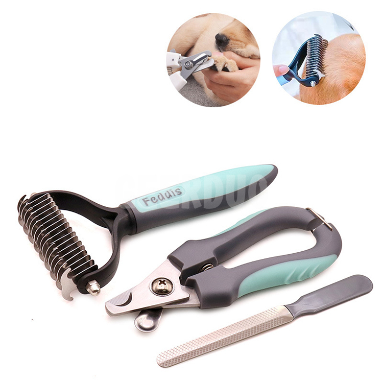 Stainless Steel Pet Grooming Tool Set GRDGT-2