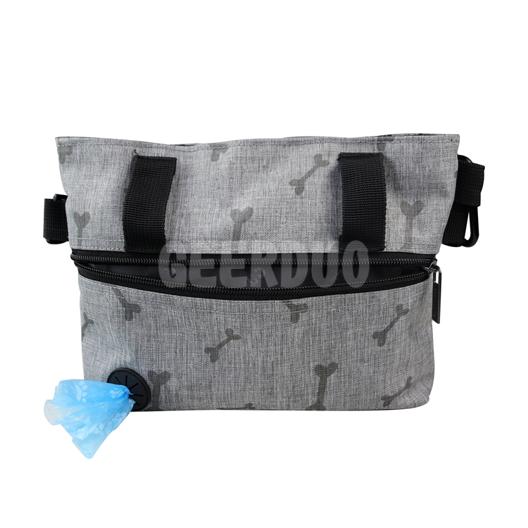 Dog Waste Bag Dispenser Treat Training Food Pouch Bag GRDBR-9