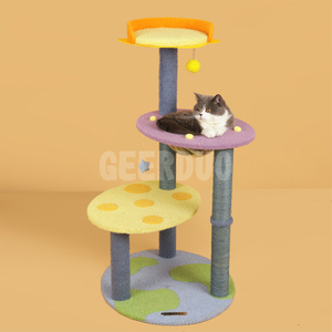 Cat Tree, Small Cat Tower,Scratching Post GRDTR-3