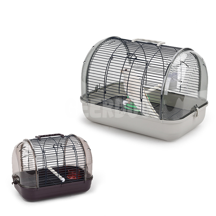 Crystal Visible Parrot Cage GRDCC-3